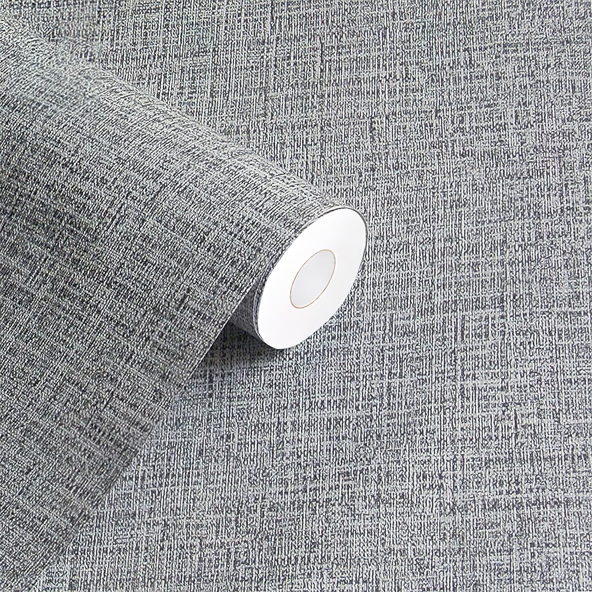 【PELLICULE】motif stone big PK グレー NW40200 NextWall Stacked Stone Peel & Stick Wallpaper - Grey