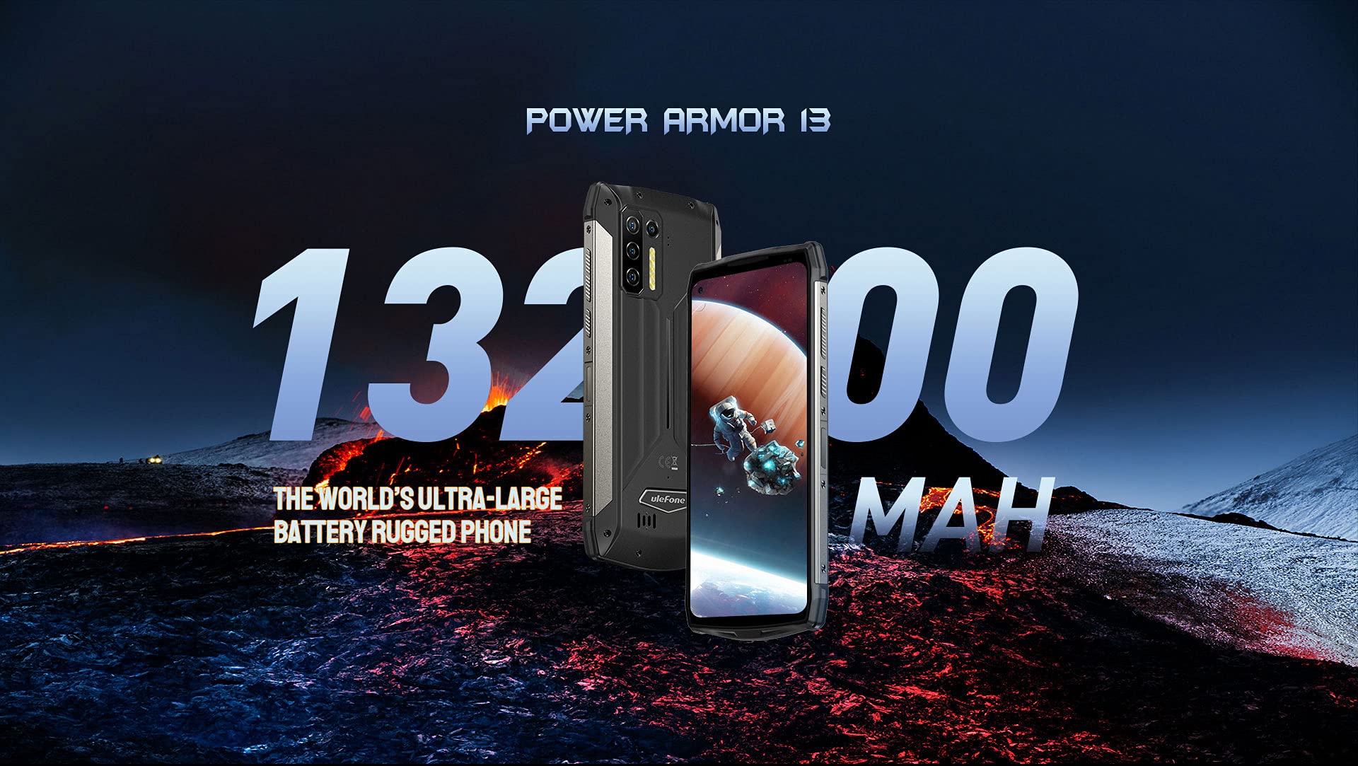 Amazon | Armor 13 13200mAh頑丈な携帯電話256GB Android 11