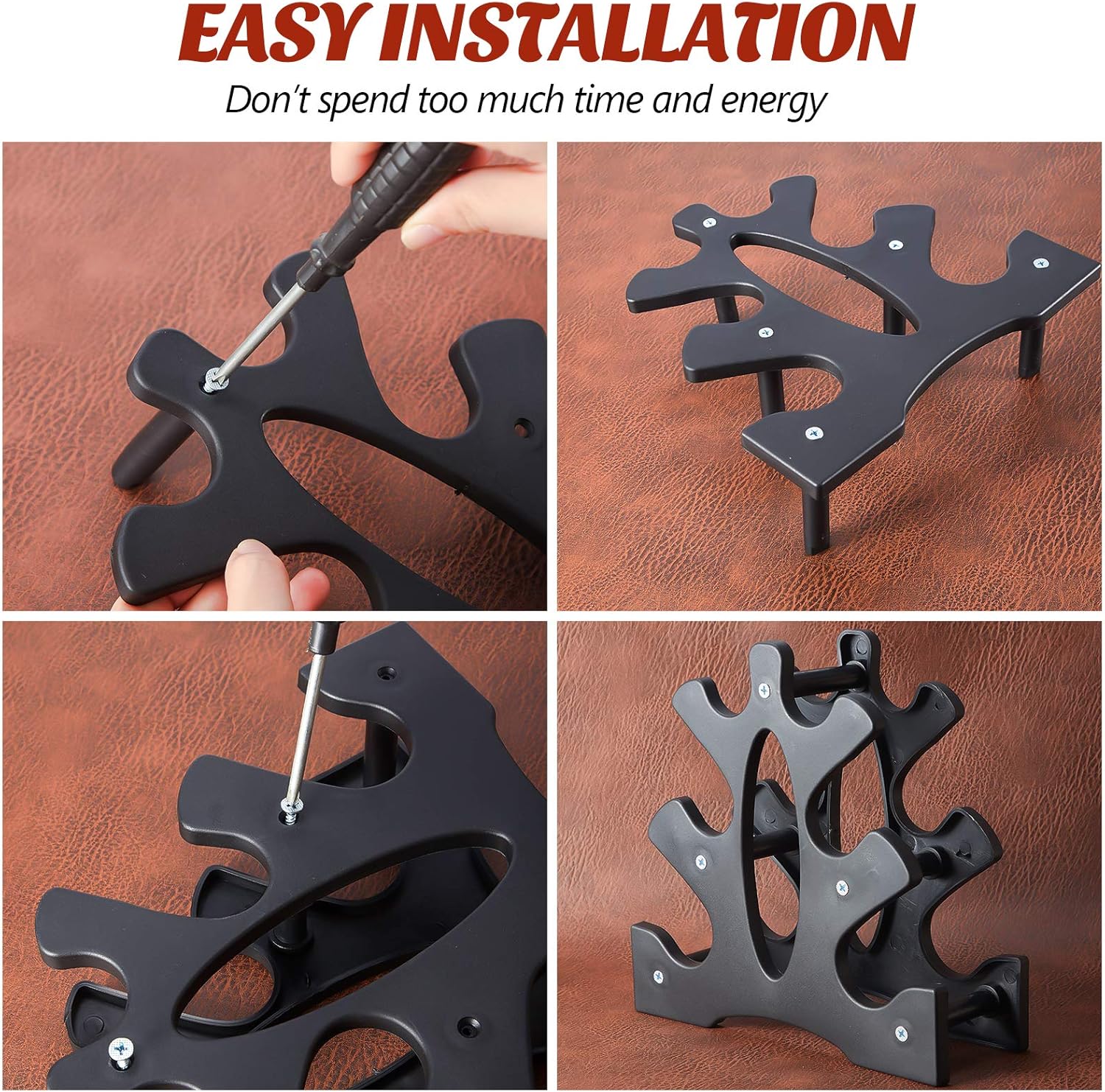 SKYLETY Mini Dumbbell Bracket 3-tier Mini Dumbbell Tree Rack Stand ...