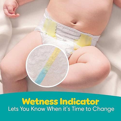 Miniatura 153 de Pañales Pampers Swaddlers, Talla 7 (11.8-22.7 kg), 70 unidades, absorbentes, mantiene al bebé seco y cómodo, pañal desechable seguro para la piel