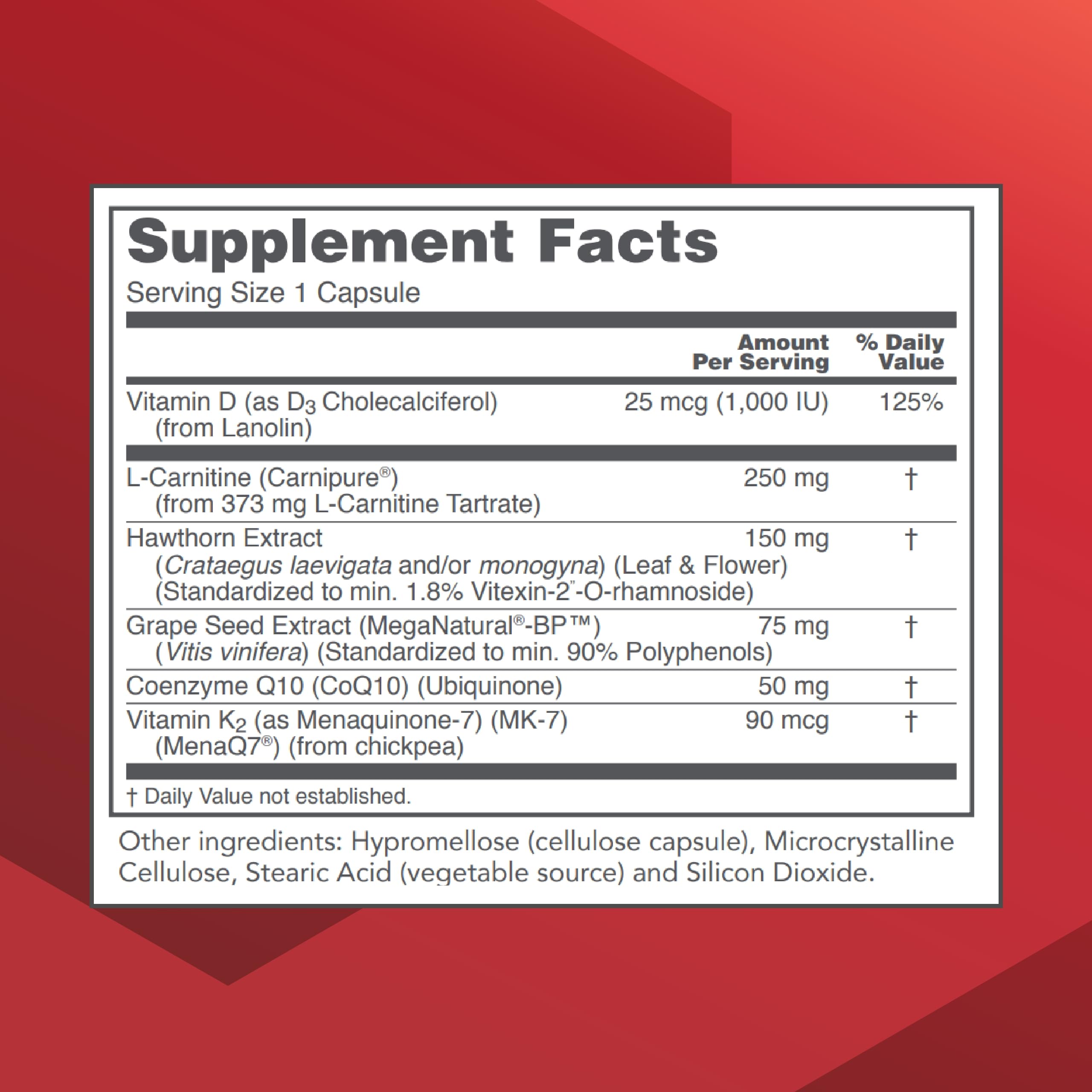 Amazon.com: PROTOCOL FOR LIFE BALANCE Clinical Cardio-6 - Support Heart Health & Blood Pressure Already Within a Normal Range - with L-Carnitine, Hawthorn, Grape Seed Extract - Soy & Dairy Free - Amazon.com: PROTOCOL FOR LIFE BALANCE Clinical Cardio-6 - Support Heart Health & Blood Pressure Already Within a Normal Range - with L-Carnitine, Hawthorn, Grape Seed Extract - Soy & Dairy Free -
