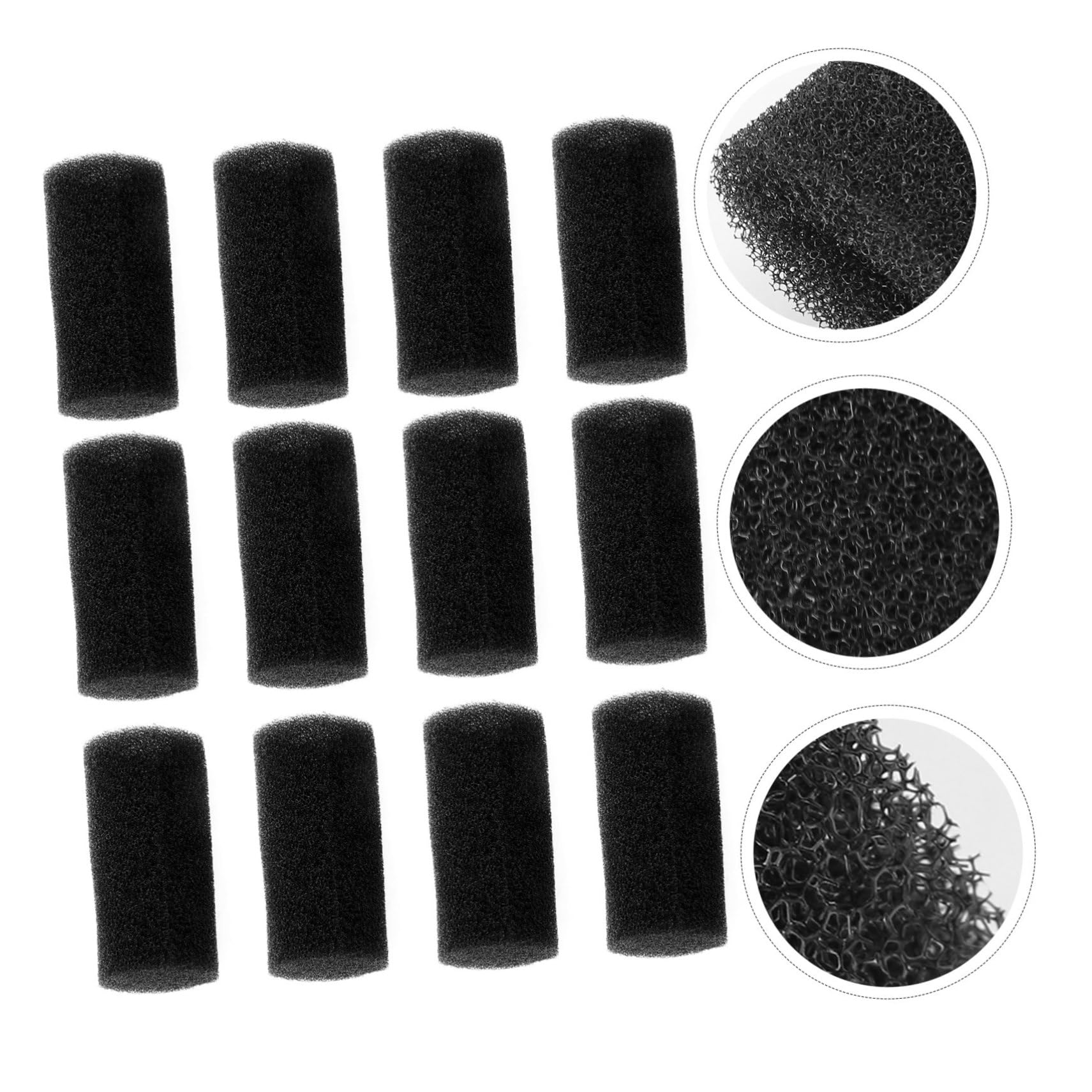 POPETPOP 12pièces Lot de Éponges De Préfiltration pour Aquarium Filtre Débris Et Protège Poissons Jeunes