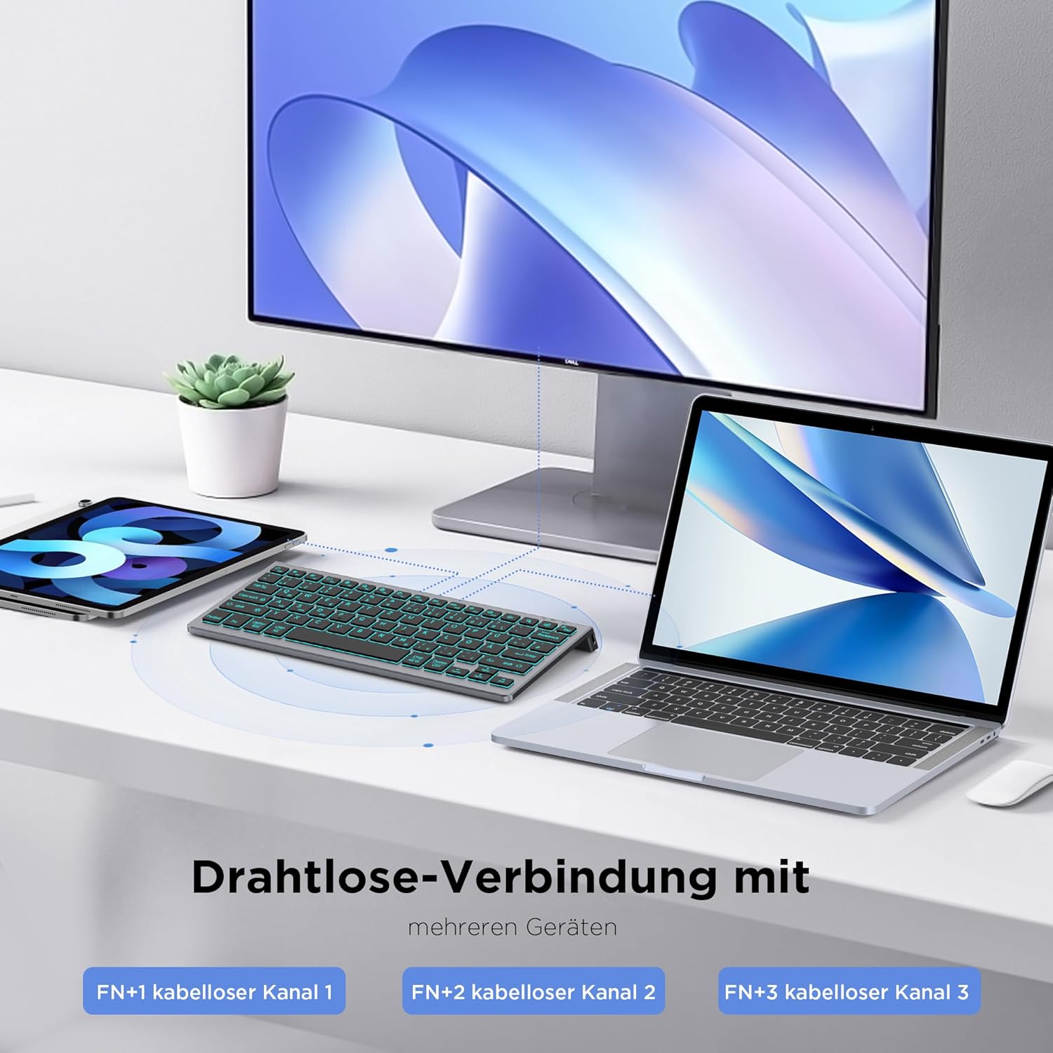 CACOE billentyűzet használat közben