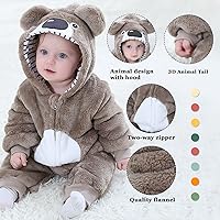 Vista 37 de TONWHAR Disfraz unisex de Halloween de animales para bebé y niño pequeño para otoño e invierno