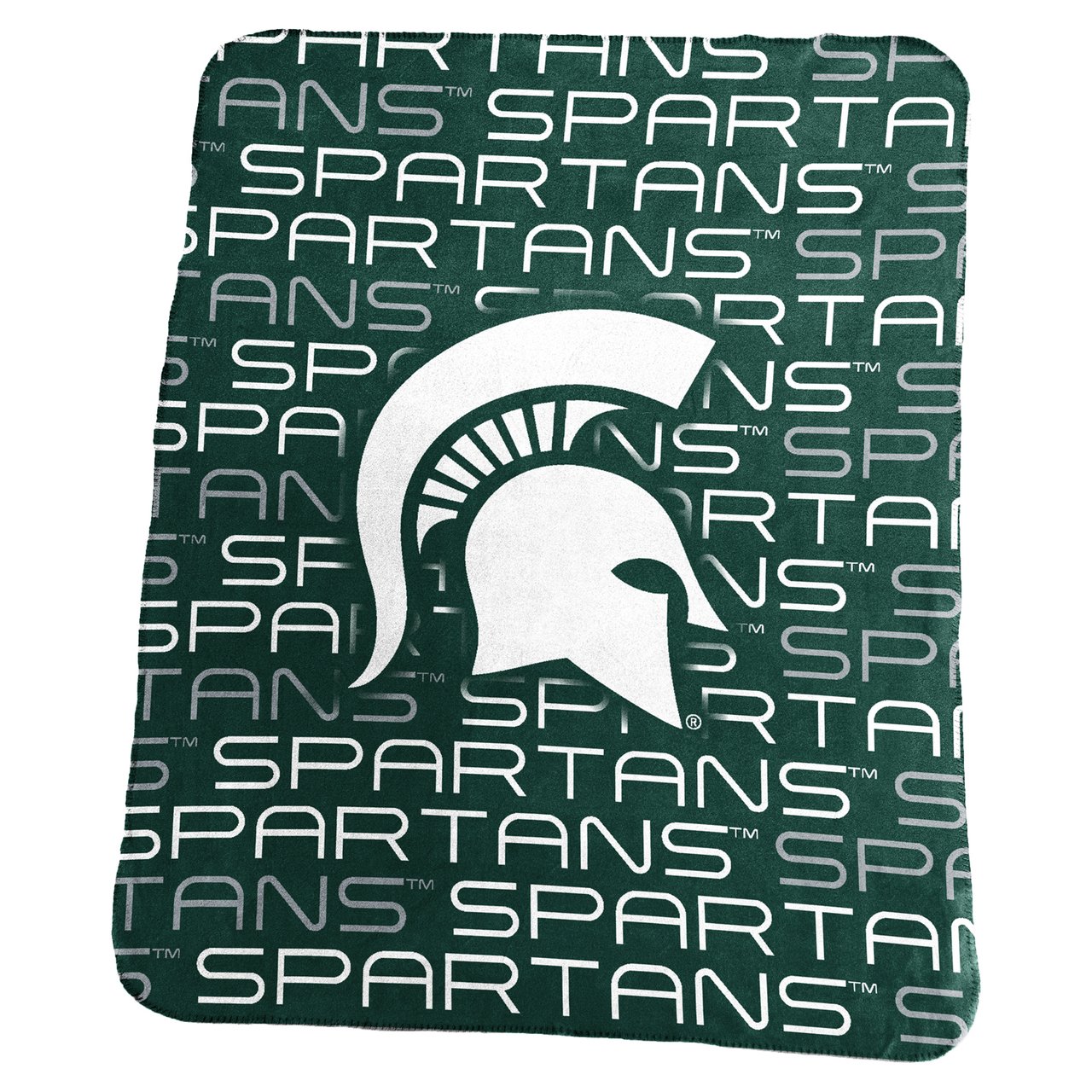 Michigan State University Spartans Fleece Throw Blanket