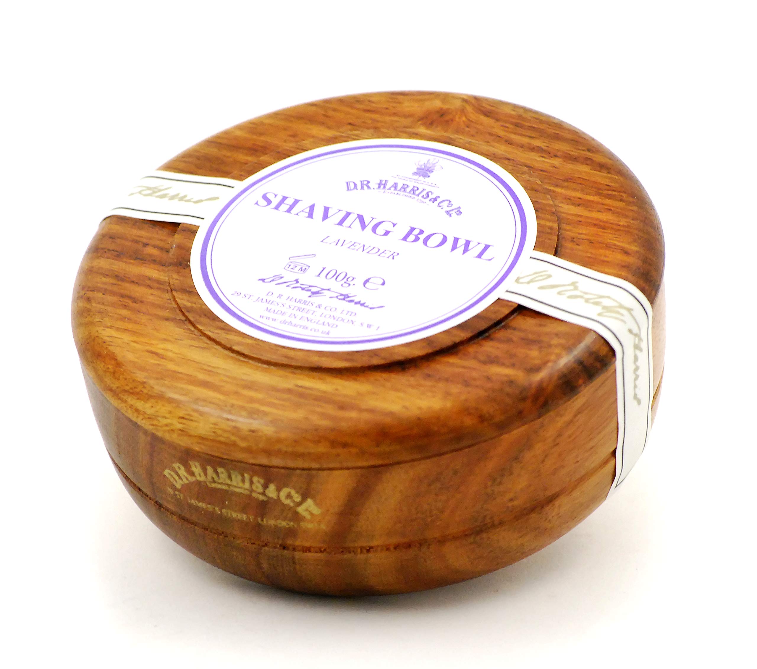 D.R. Harris - Lavender - Rasierseife im Holztiegel - 100 g