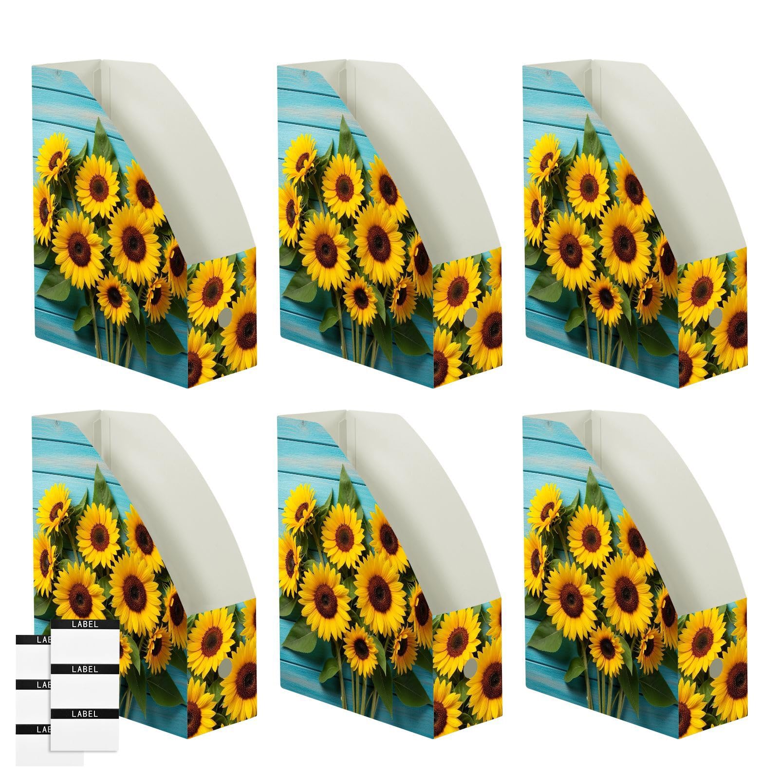 Confezione piatta Classic Sunflower Blue File Organizer