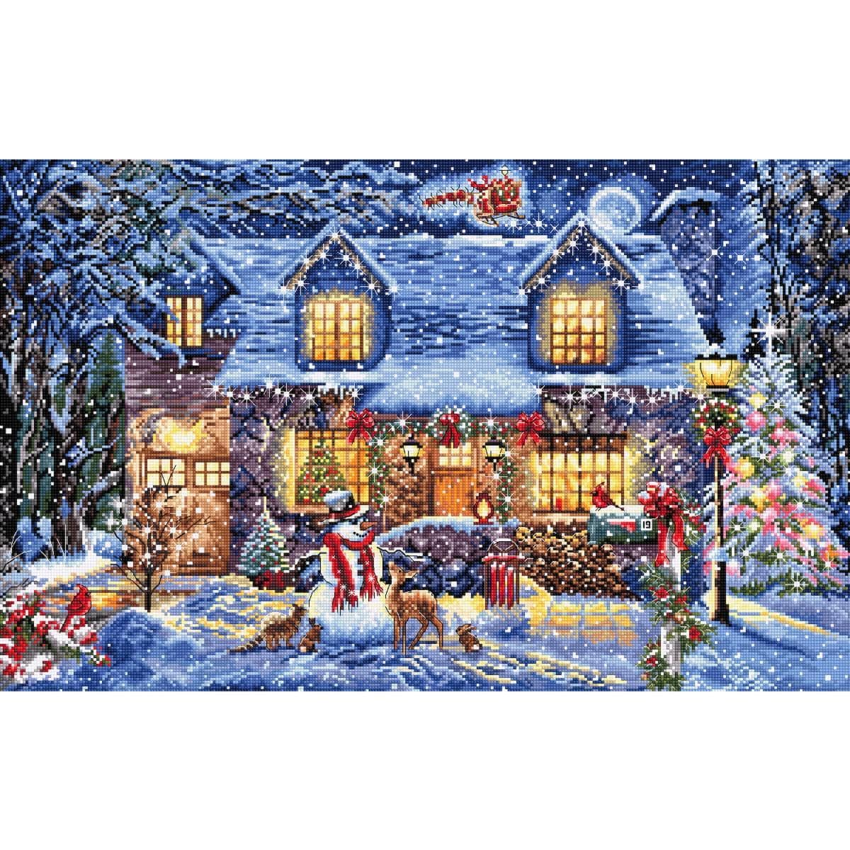 Letistitch Red L8030 Cottage Glow