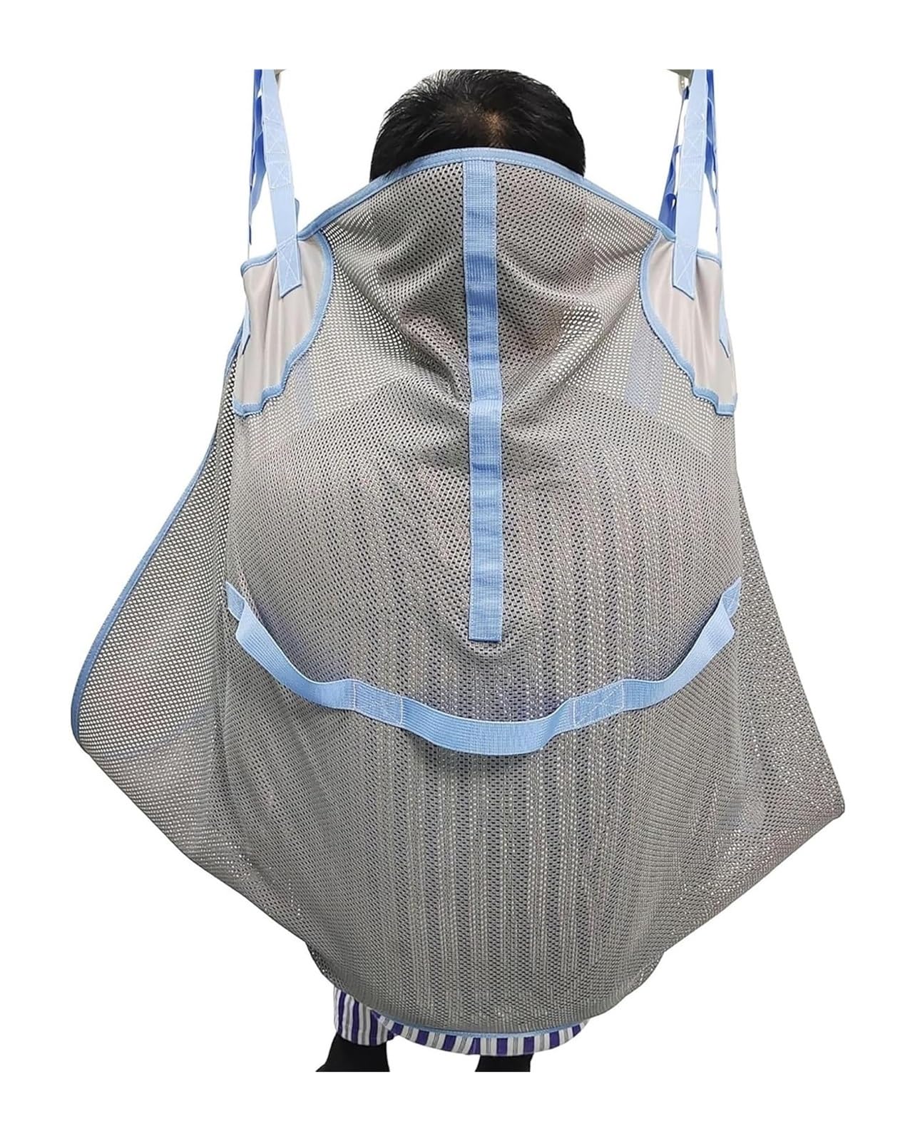 Eslinga de ducha，Traslado de paciente， Arnés de baño for elevación de pacientes Arnés de malla universal for elevación de pacientes Arnés de transferencia de cuerpo completo for ayuda al paciente