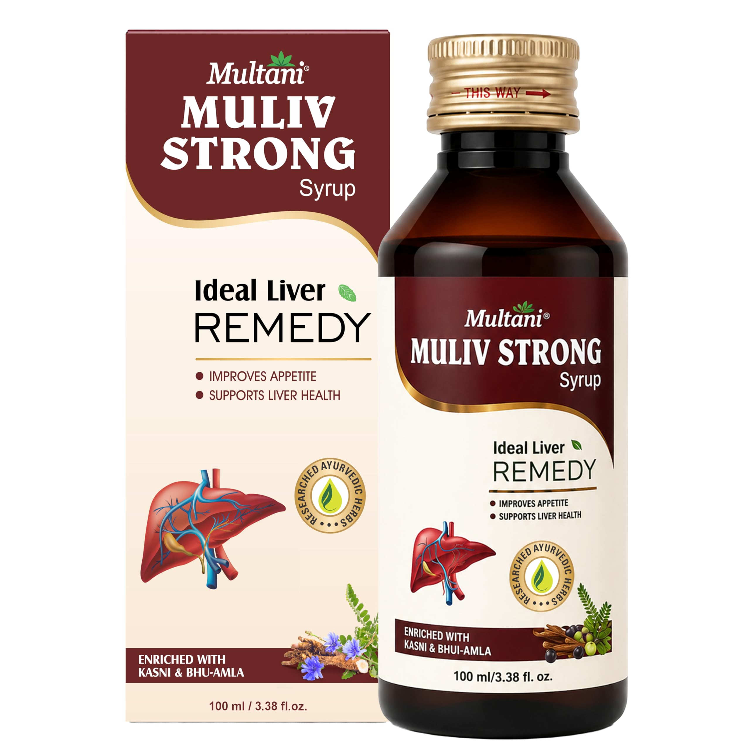 Multani Muliv Strong Syrup | Improves Digestion & Appetite | Liver Tonic | Ideal Liver Remedy | 100 Ml-picture-10