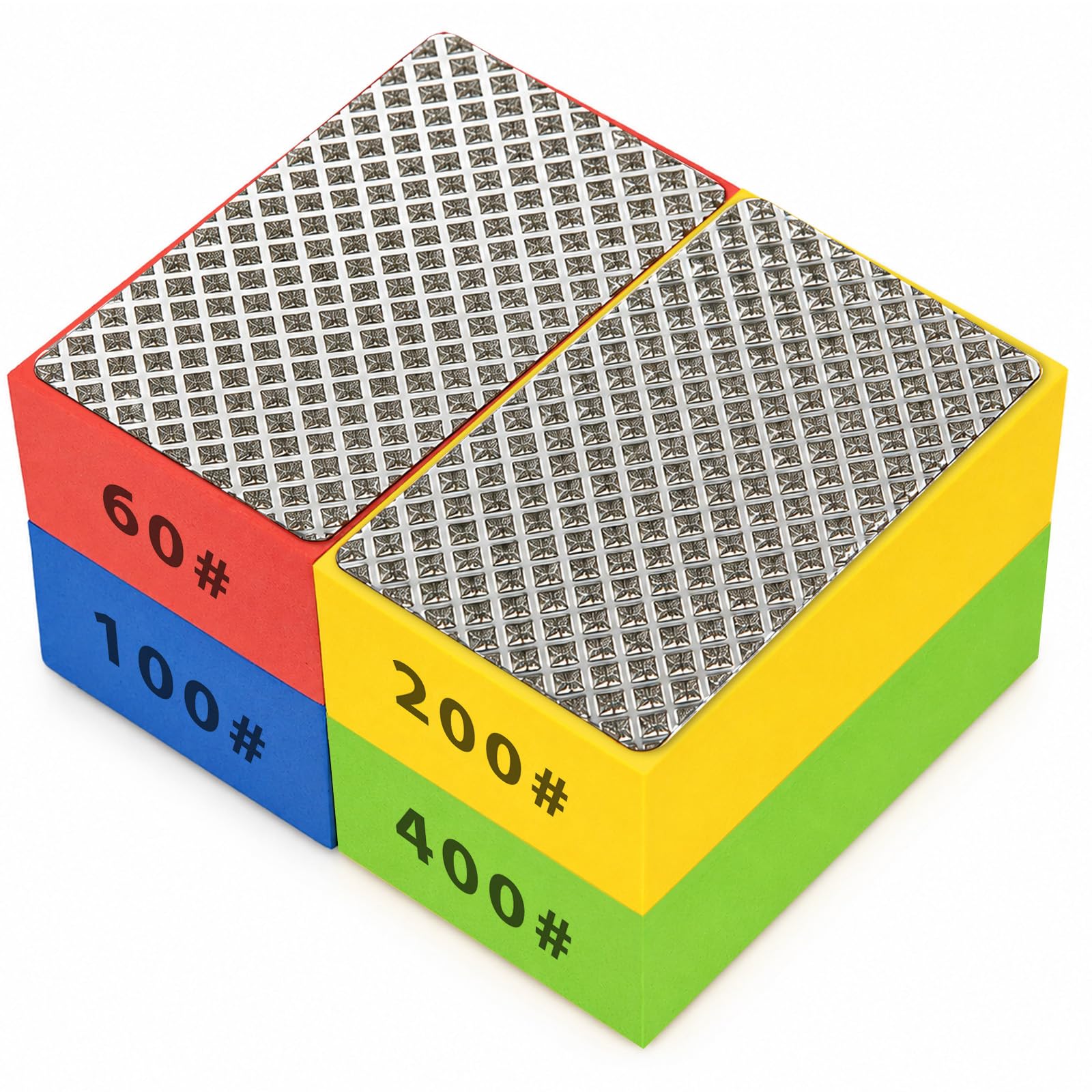 Diamond Sanding Blocks - Polishing Pads for Tile & Glass -9