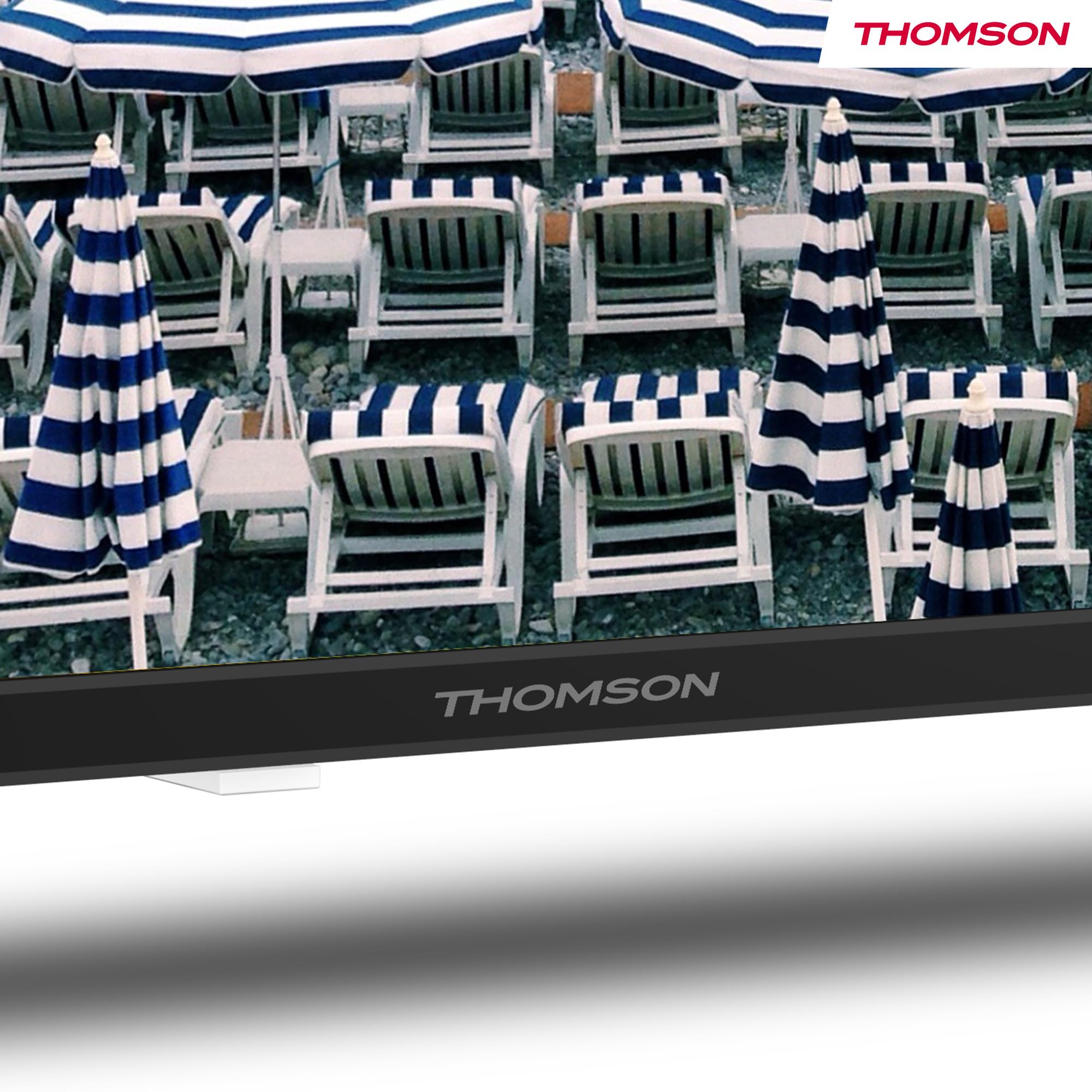 Thomson TV 24 Pollici (60 cm) HD Easy TV, TV Digitale LED (Non-Smart), Triplo Tuner (DVB-T/T2/C/S/S2), Dolby Audio, Modalità Hotel, Lettore Multimediale, Telecomando Retroilluminato, 3x HDMI