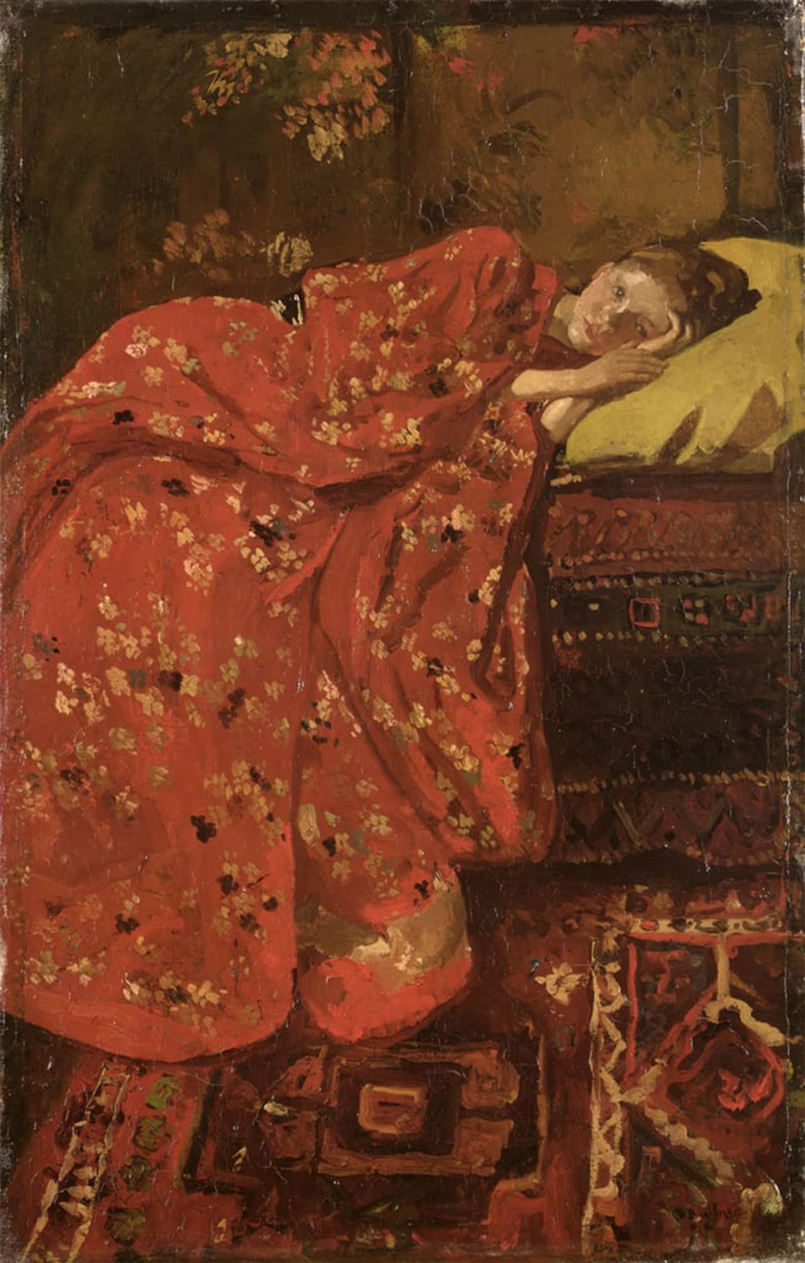 Affiche impression le kimono rouge Breitner pour grand mur vide - 5