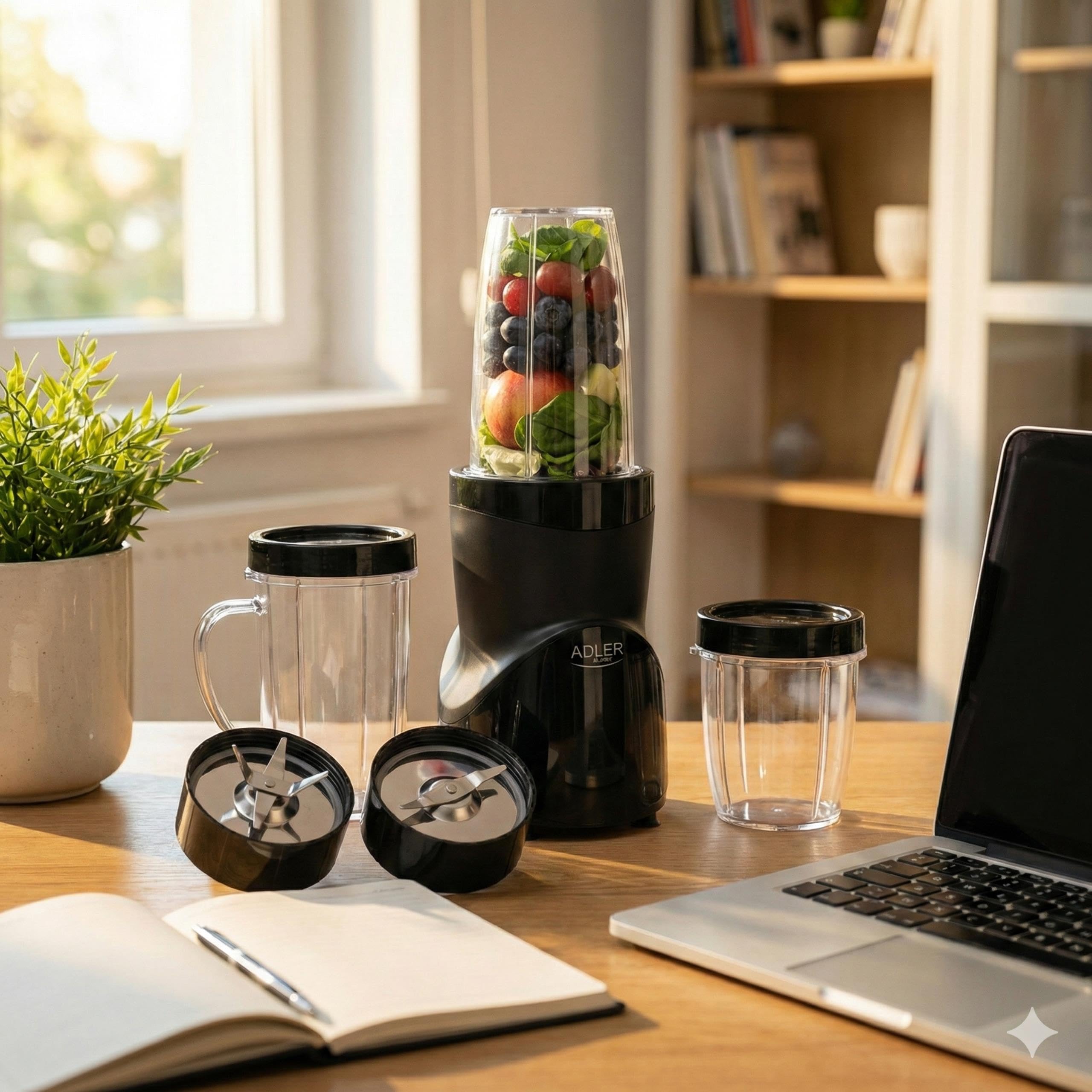 Adler ad 4084b AD 4084 Food Blender Black