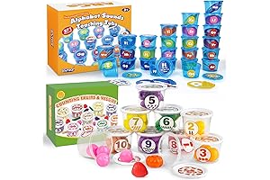 Lakeshore Learning Alphabet and Color Sorting Tubs: Educational Toys for Preschoolers