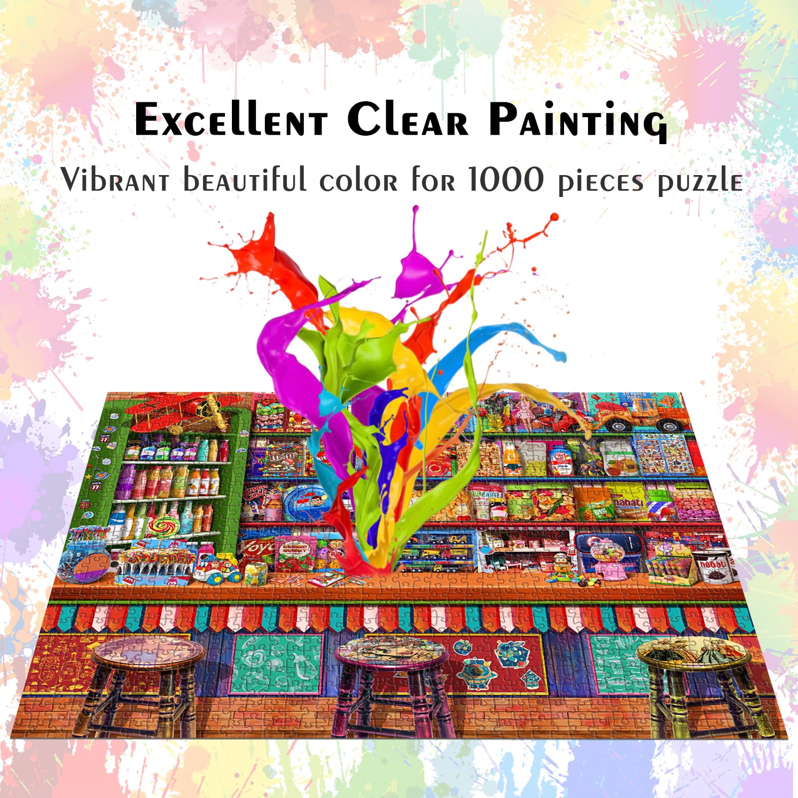 HUADADA - Rompecabezas De 1024 Piezas Para Adultos, Diseño De