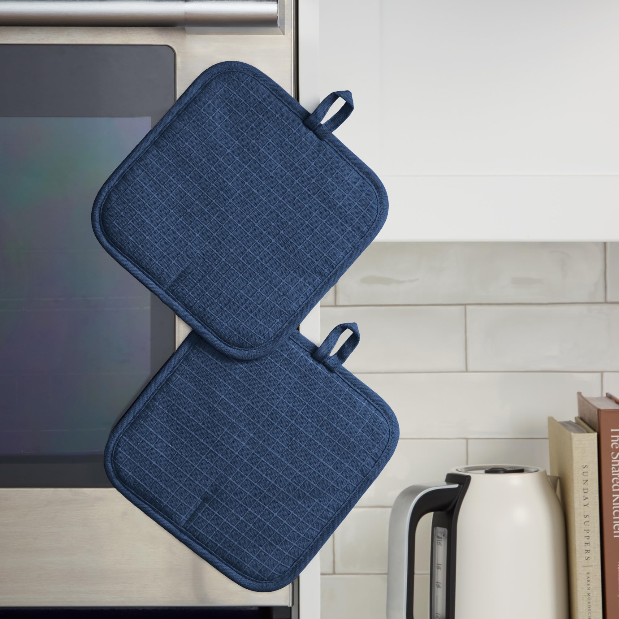 KitchenAid Topflappen 2er-Set – Hitzebeständig Bis 315°C Mit Magneten