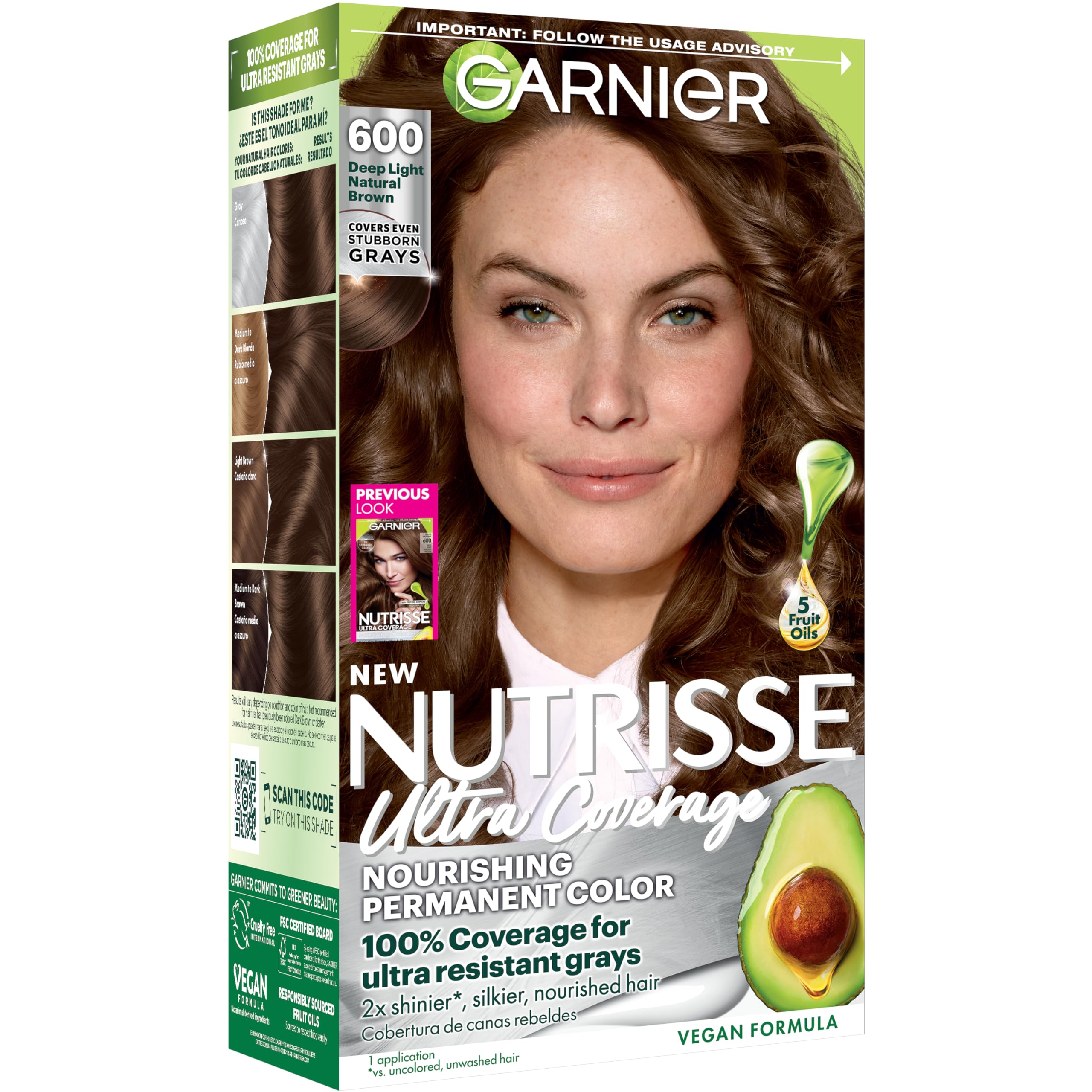 Amazon.com : Garnier Nutrisse Ultra Coverage Hair Color, Permanent
