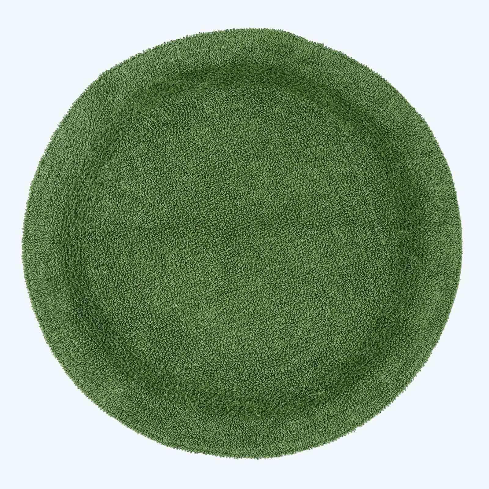 HOMESCAPES Toilet Mat, Luxury 1600gsm Extra Soft 100% Cotton, Reversible Bathroom Mats Non-Slip, Washable, Super Absorbent, Quick-Dry, Raspberry Pink Pedestal Rug for Toilet, 50 x 55 cm — view 34