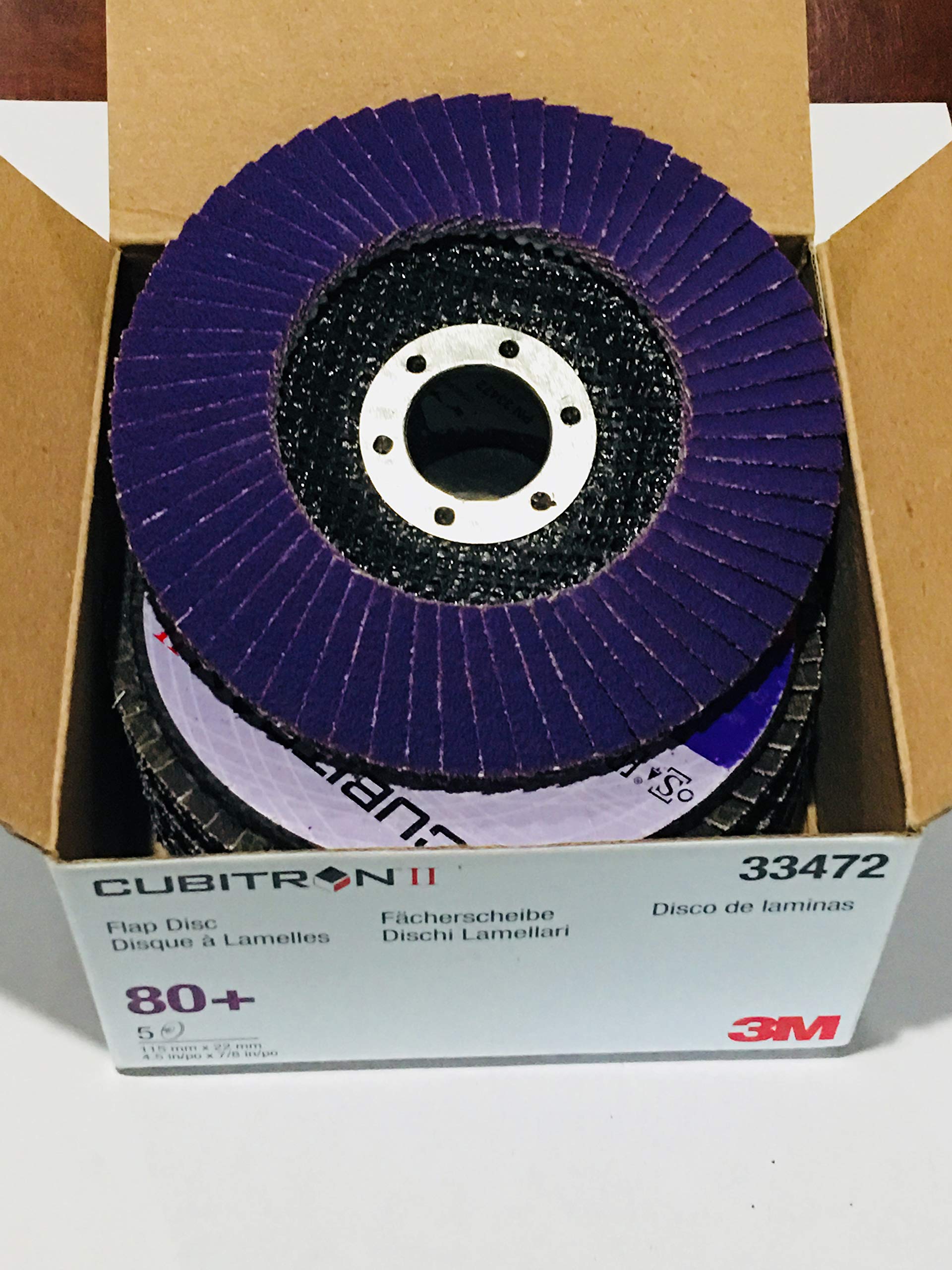 Amazon.com: 3M Cubitron II Flap Disc T29 33472 115Mm (6Pk