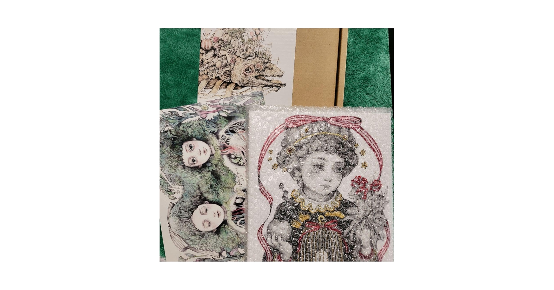 Amazon.co.jp: ヒグチユウコ 画集 CIRCUS 限定特装版 おまけつき