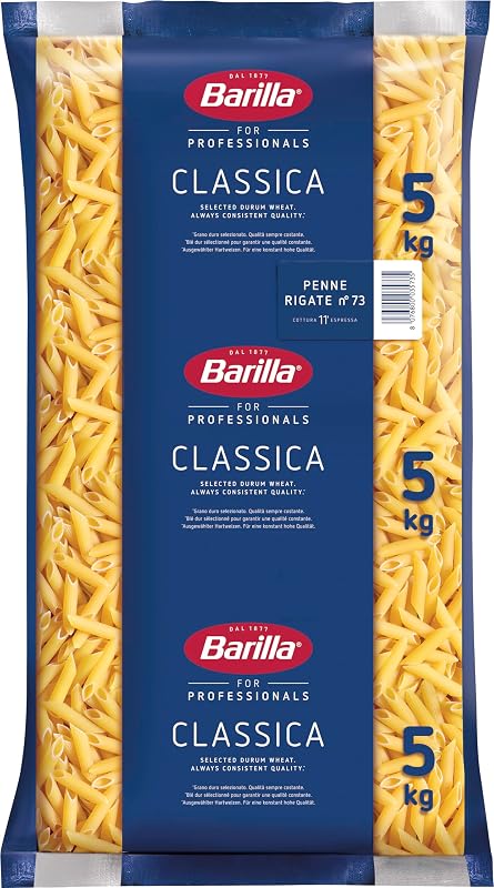 Barilla Pâtes alimentaires 5 kg Rigate n 73 5kg