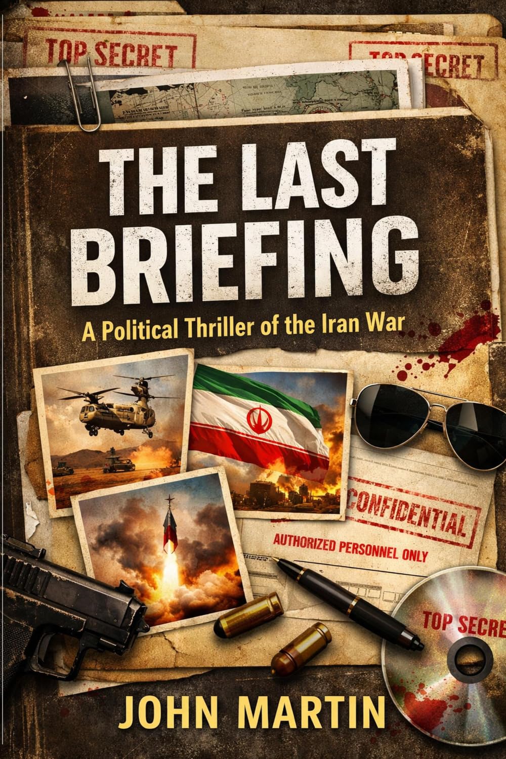 The Last Briefing: A Political Thriller of the Iran War (The Evan Cross Files)