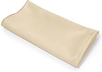 Vista 109 de Ultimate Textile -1 docena - Reversible Shantung Satin - Majestic - Servilletas de tela Majestic de 17 x 17 pulgadas color azul pizarra