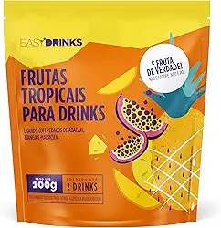 Frutas Tropicais para Drinks (100g) - Easy Drinks