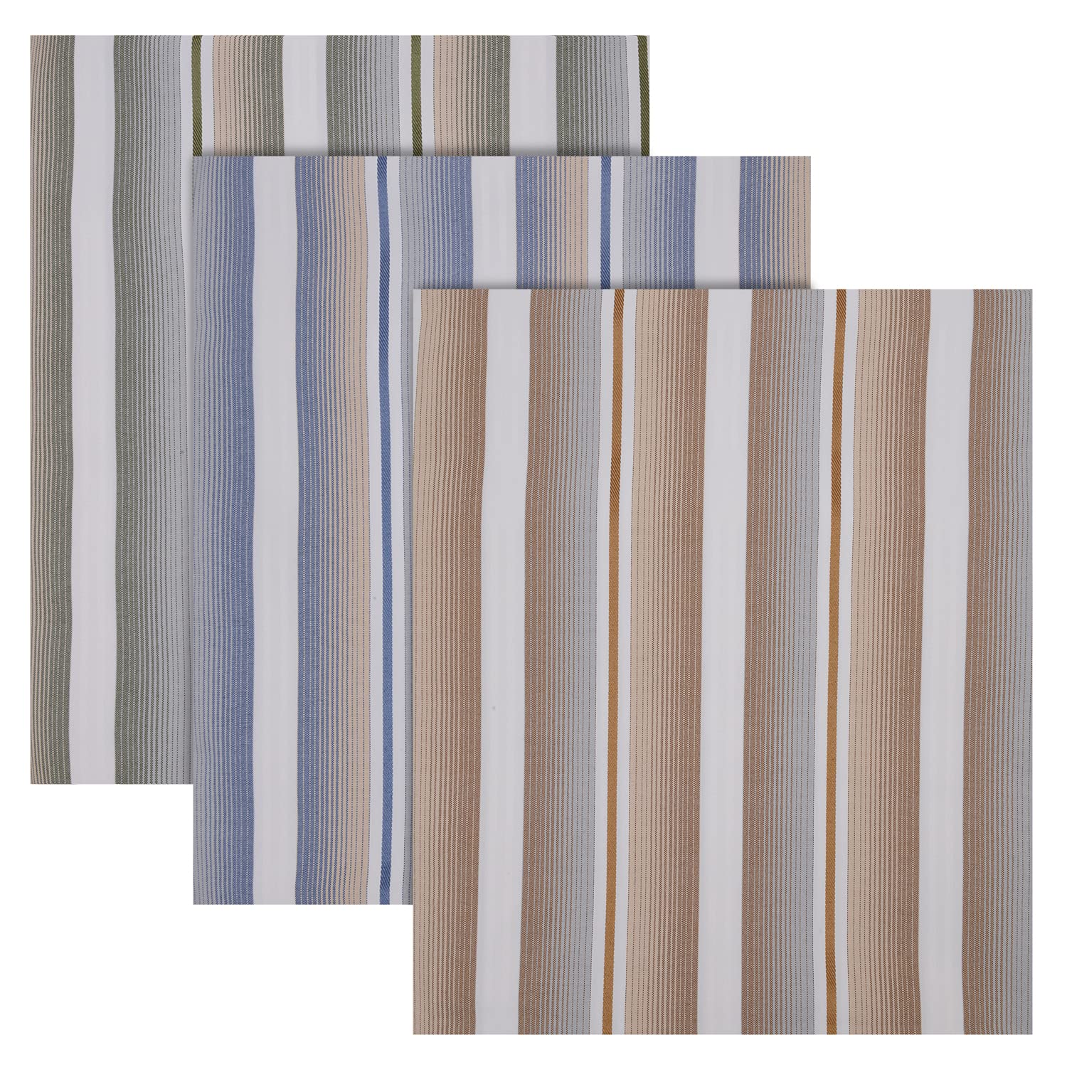 Maharaja Unstitched PolyViscose Combo of 3 Striped Shirt Piece Fabrics (2.25m-35panna) Each [MSP347]-image-41