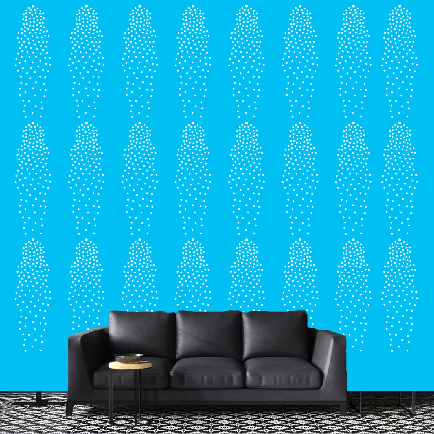 ARandNJ Stencils for Wall Painting Pack of 1 (Size:- 16X24 Inch) Pattern Theme - Flourishing Petals DIY Reusable Design Suitable for Home Wall Décor (B0C65LT758) Amazon Price History, Amazon Price Tracker
