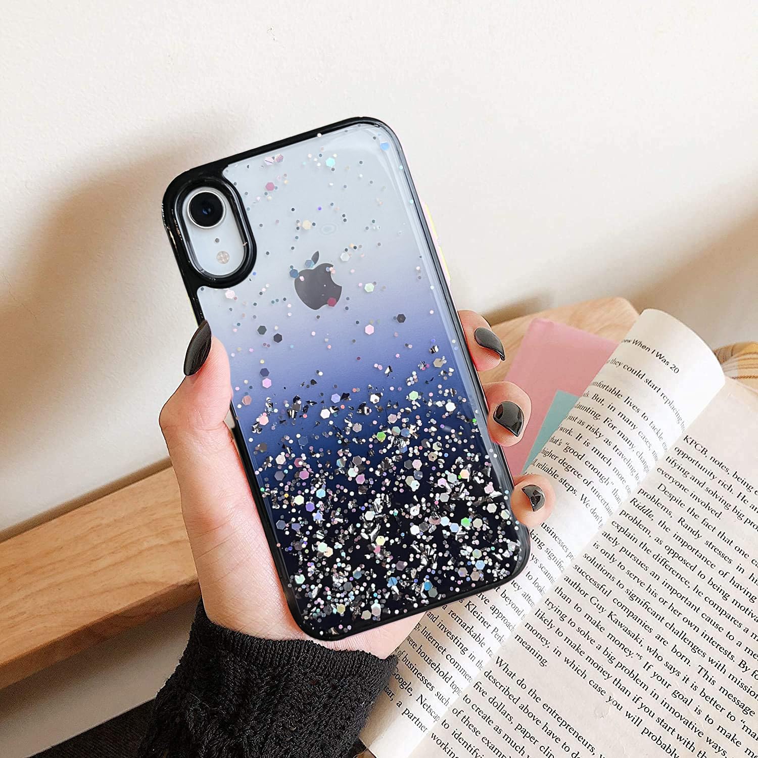 iPhone XR Glitter Case - Shockproof & Stylish -5