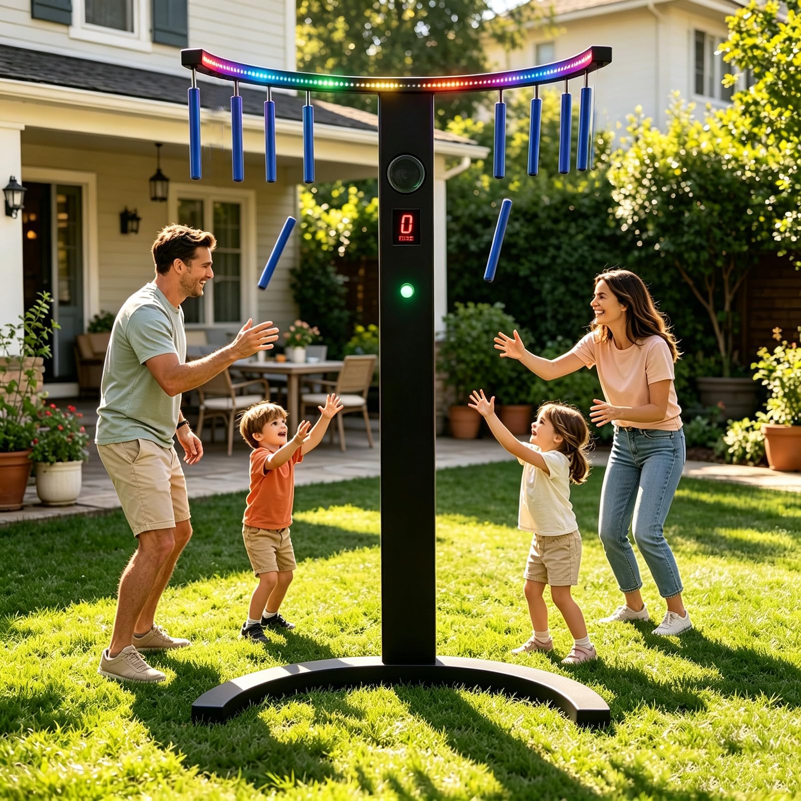 Automat Do Gier Zręcznościowych Reflex Stick, Gra Treningowa Z Odbiciem Drop Sticks, Sprzęt Rozrywkowy Dla 2 Graczy Na Imprezy, Rodzinne Wieczory Gier I Do Użytku Komercyjnego
