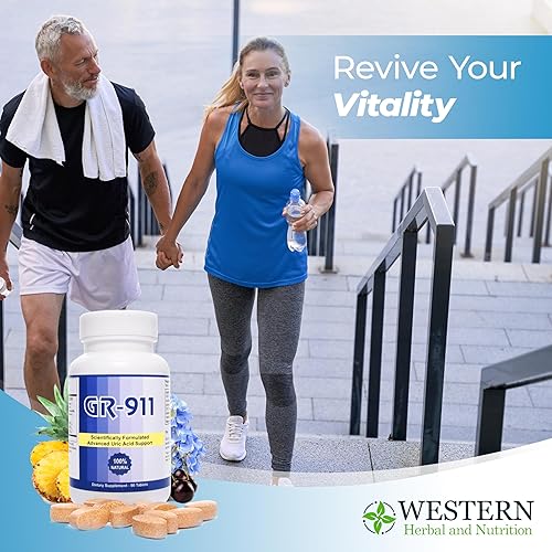 Miniatura 6 de Western Herbal and Nutrition GR-911 Solución natural de limpieza de ácido úrico y apoyo articular para la salud de las articulaciones  Apoya el