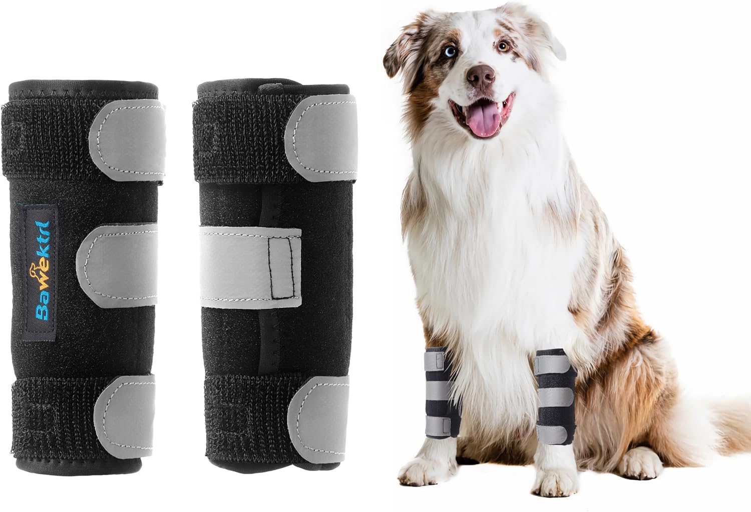 Bawektrl Dog Leg Brace for Front Hock Joint,Carpal Brace for Dogs