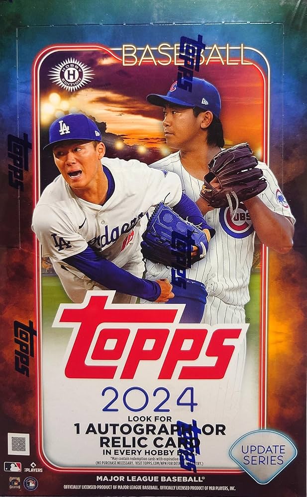 Amazon.co.jp: 2024 Topps Baseball Update Series - Hobby Box