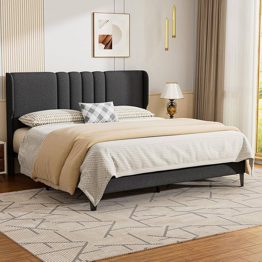 プレステージS Amazon.com: GTRACING Full Size Bed Frame, Upholstered