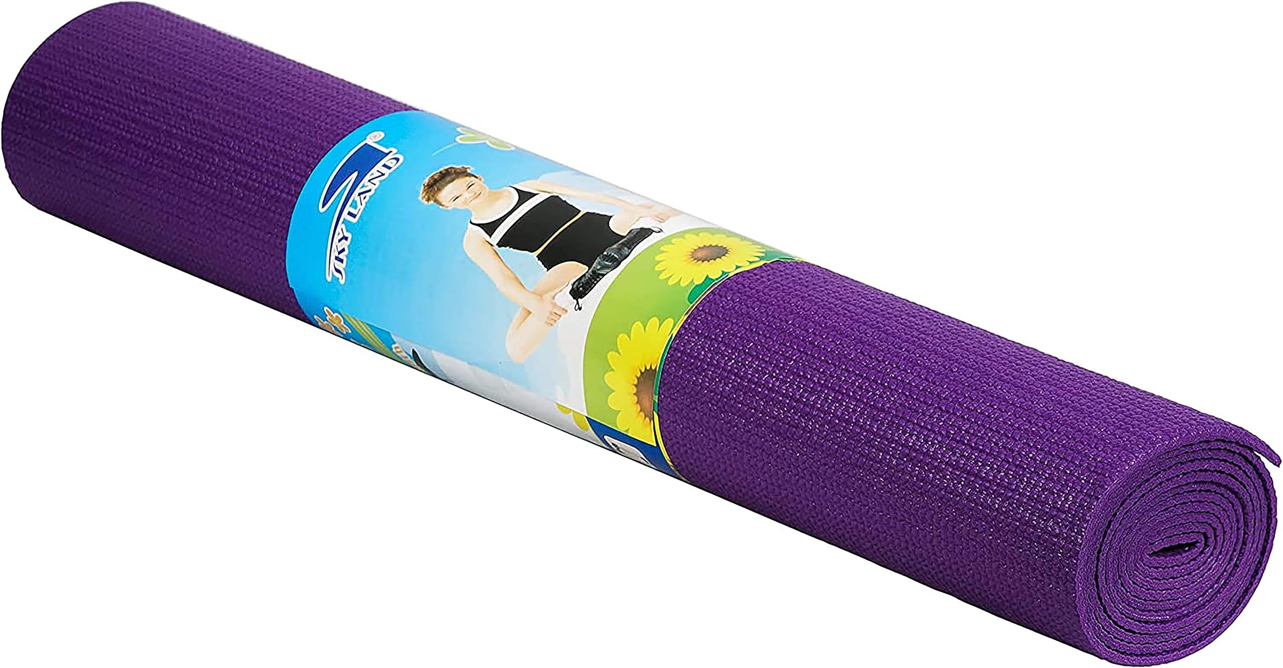 SKY LAND Yoga Mat Non Slip,3mm Yoga MatIdeal for HiiT, Pilates, Yoga