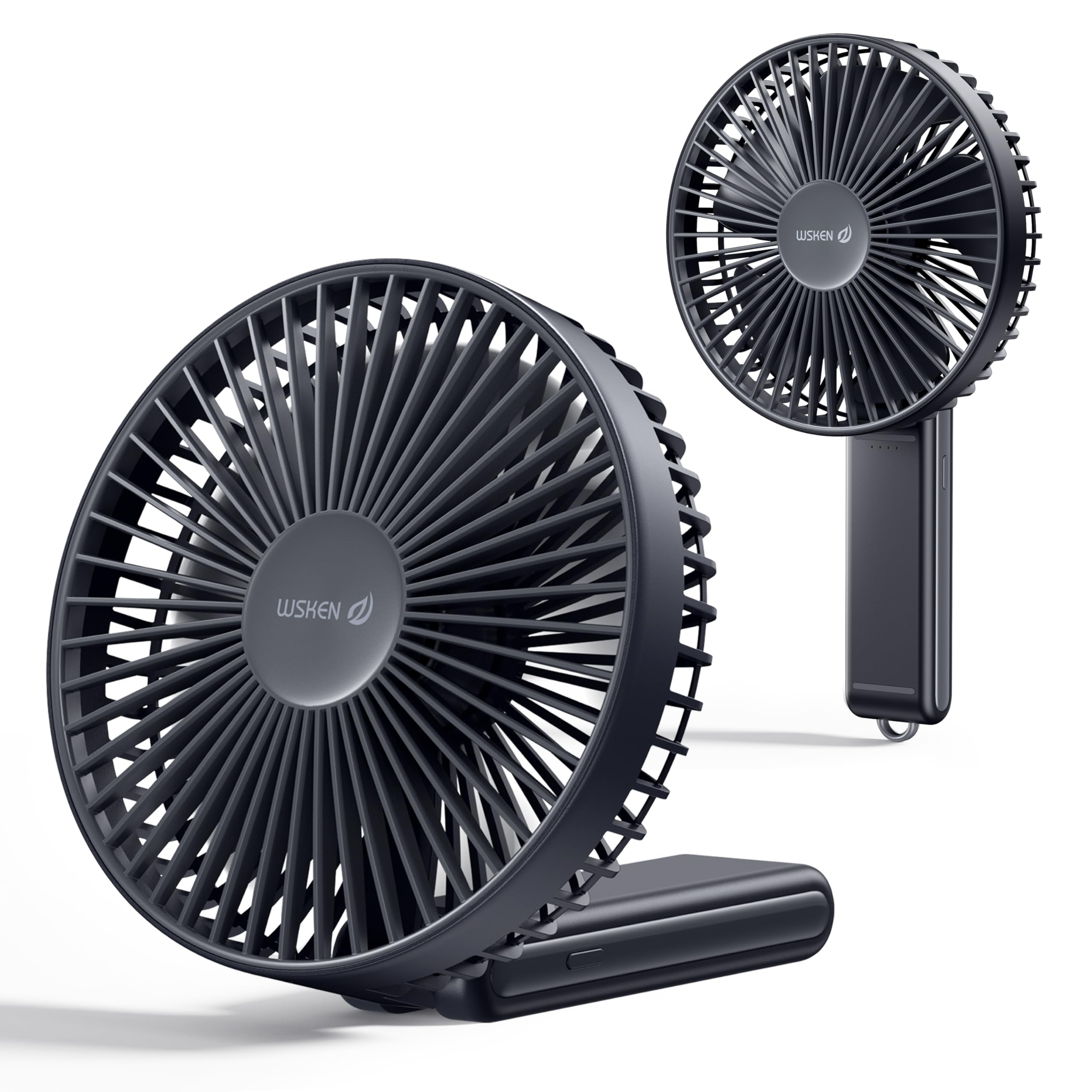 Amazon.com: WSKEN Desk Fan Small Quiet - 180° Foldable Portable