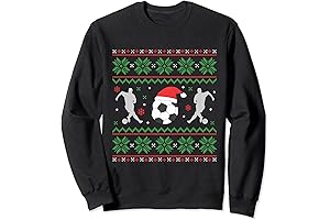 Soccer Ugly Christmas Sweater | Funny Xmas Soccer Sweatshirt