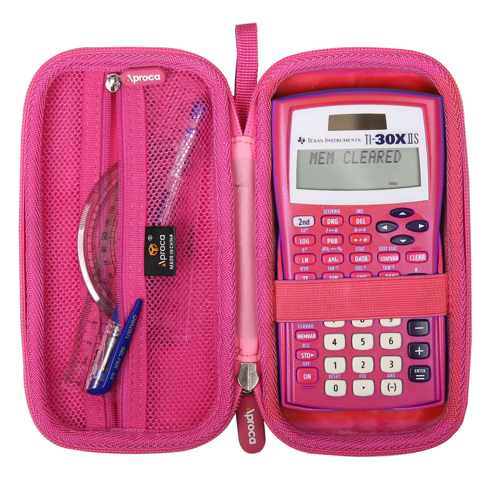Aproca Calculator Case Compatible with Texas Instruments TI-30XIIS / TI-30X IIS 2-Line/Casio FX-991EX Fx-82es Plus Scientific Calculator, Storage Hard