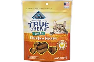Blue Buffalo True Chews Made in the USA Chicken Recipe Cat Treats