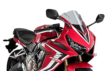 Puig スモークスクリーン　CBR650R RH3 2019年〜 Puig Z Racing Windscreen Honda CBR650R 2019-2025