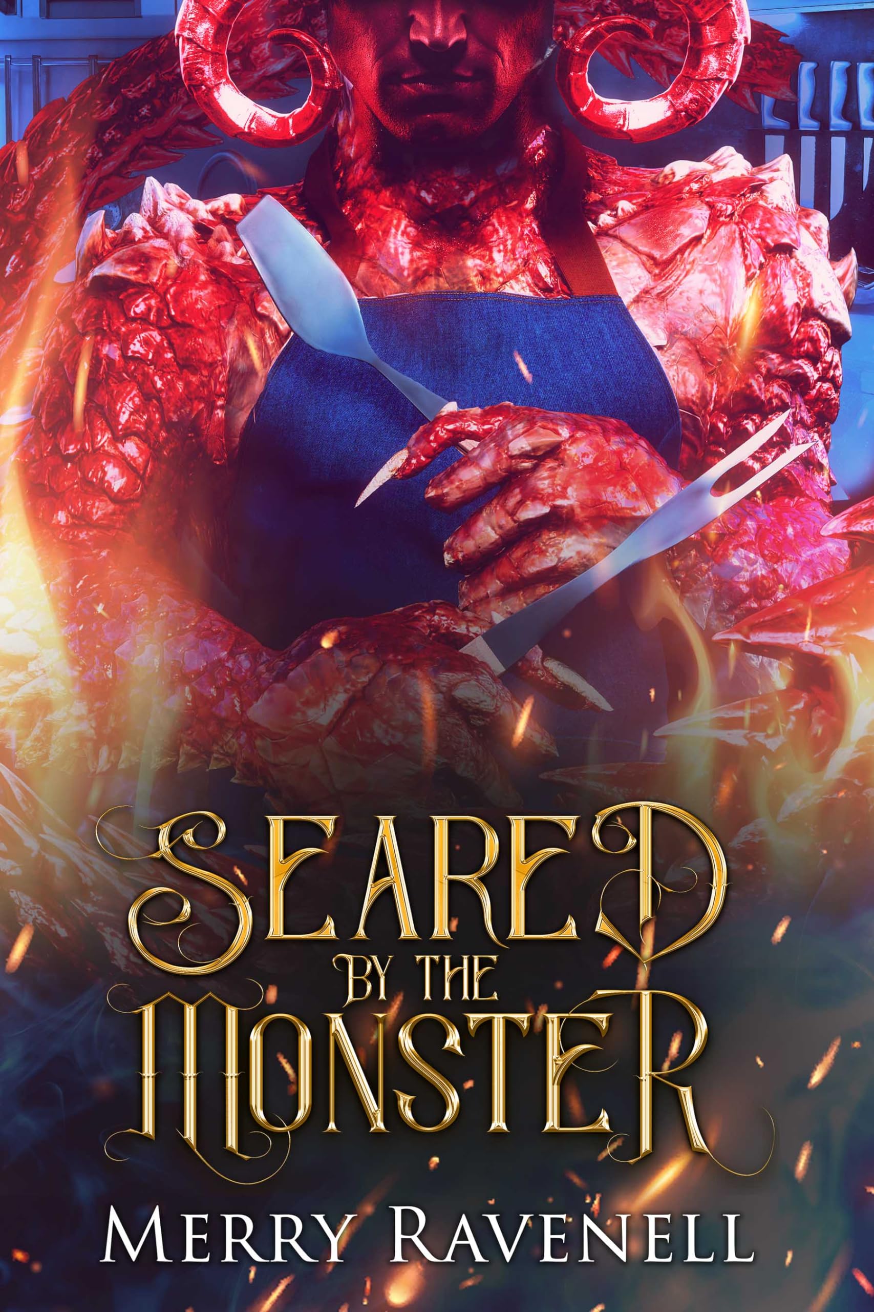 Cover of Seared by the Monster