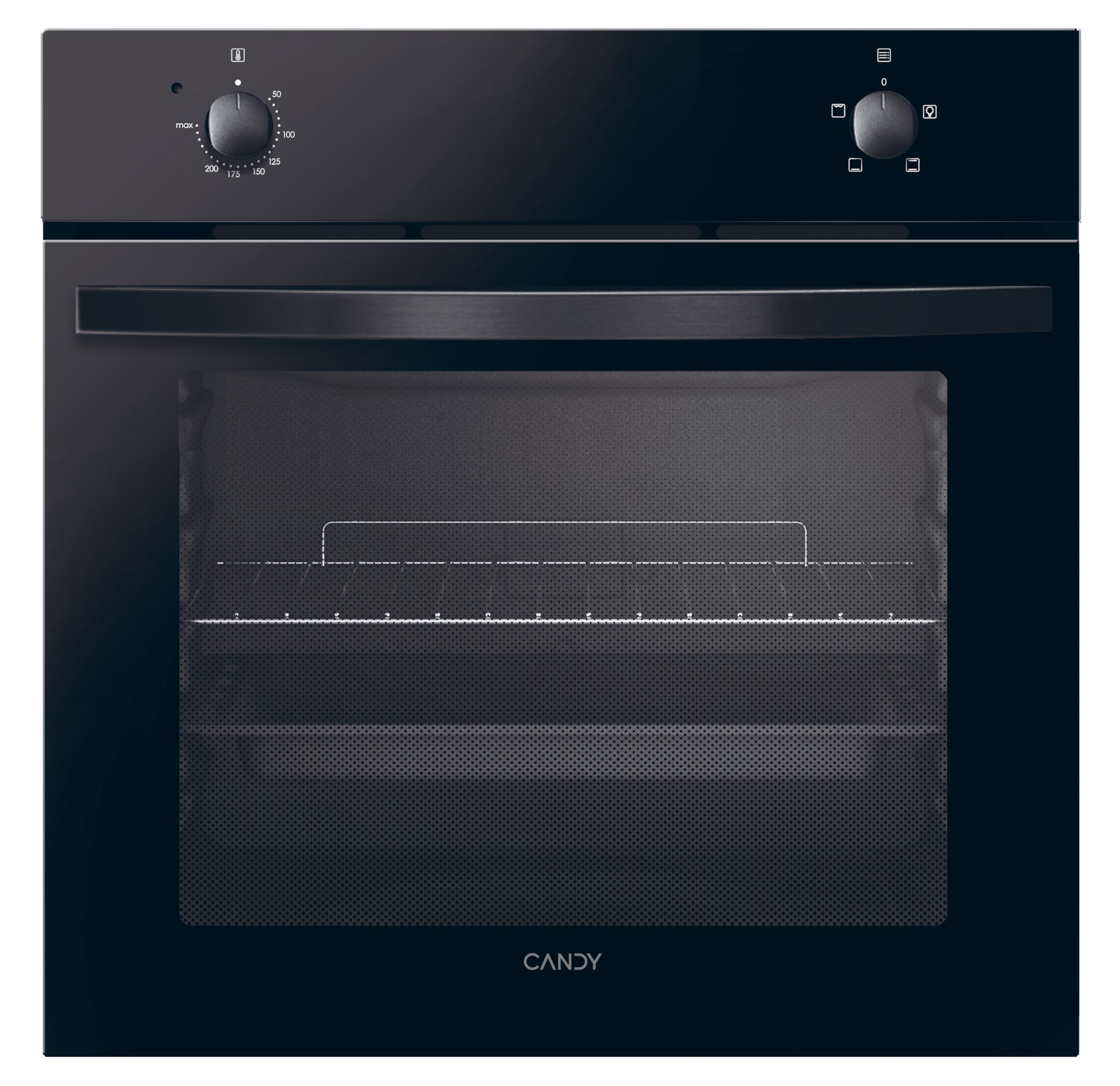 Four encastrable nettoyage manuel - convection naturelle CANDY FIDC N100 - noir - Classe A