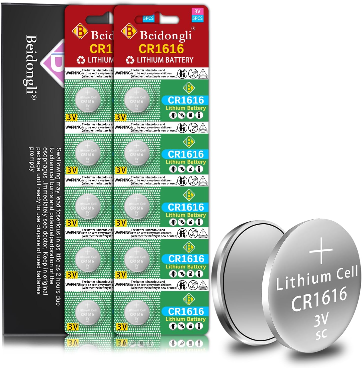 LiCB 20 Pack LR1130 AG10 Battery 1.5V LongLasting Alkaline