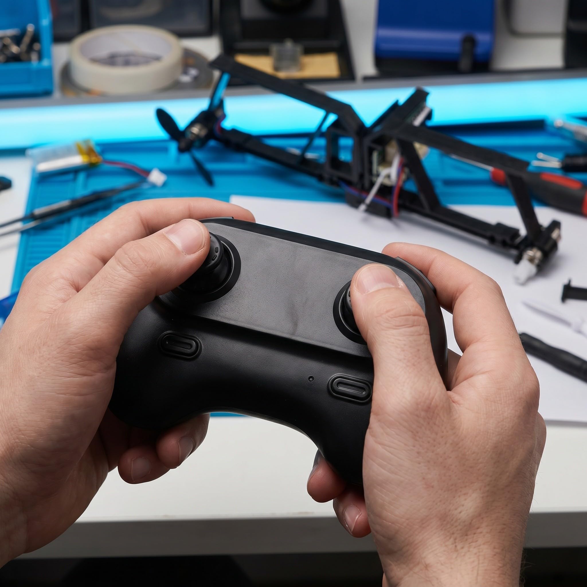 Toddmomy Kit per aeroplanino di carta con telecomando e luci a LED, costruisci il tuo aliante radiocomandato, progetto scientifico di facile assemblaggio per bambini, set di giocattoli volanti per