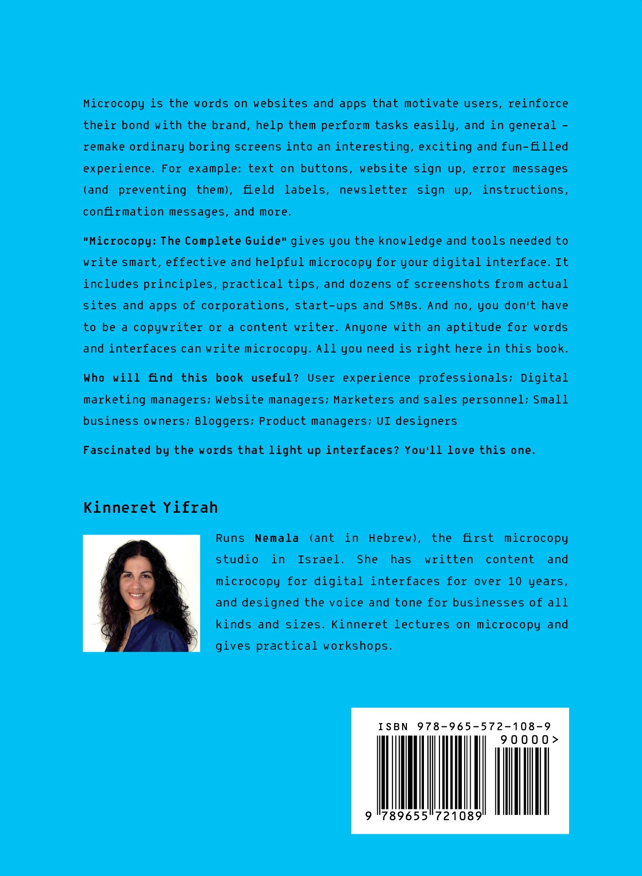 Microcopy: The Complete Guide (1st edition, a new edition is available)