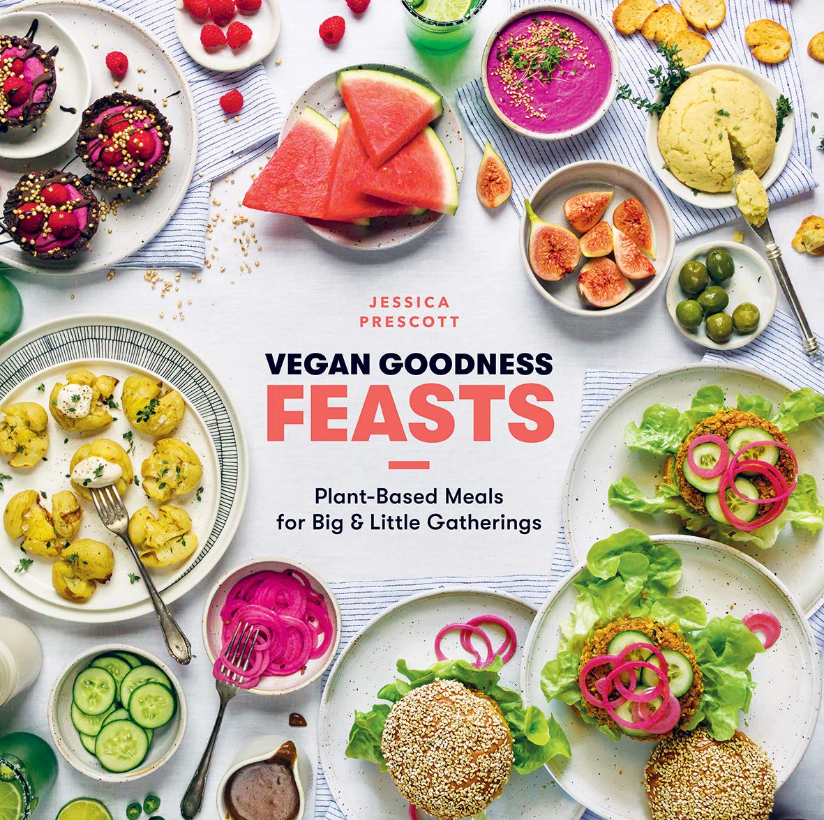 VEGAN RECIPE BOOK: Vegan Goodness: Feasts: Plant-Inspired Meals for Gatherings
