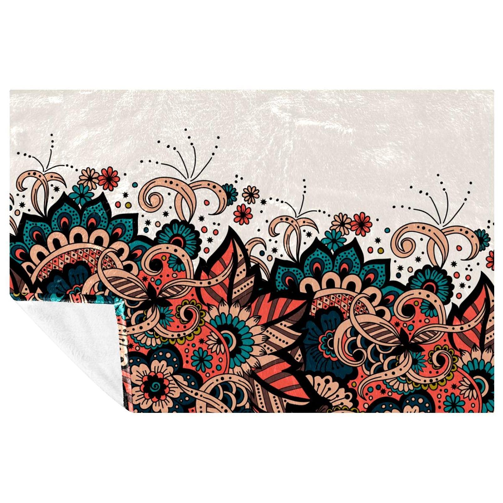 Couverture chaude motifs arabes : fini le froid en camping ou au lit